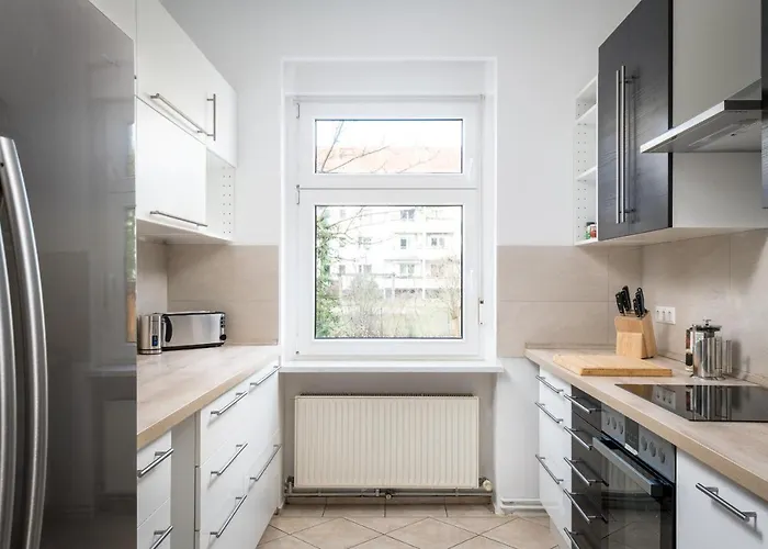 Apartamento Ruhig Hell Wohnen Im Grünen In Köpenick Füßläufig Zum Wasser 25min Bis Flughafen Berlín